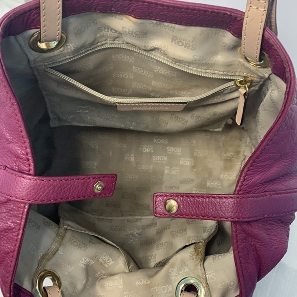 Michael Michael Kors jet set tote in Raspberry - Picture 8 of 12